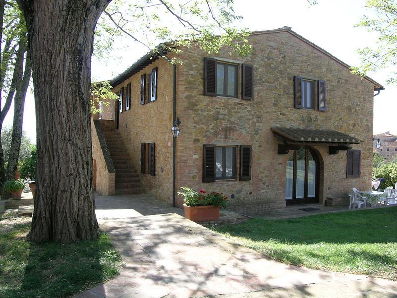 Pian Della Casa Villa Montaione Buitenkant foto