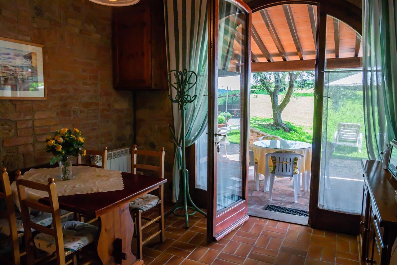Pian Della Casa Villa Montaione Buitenkant foto