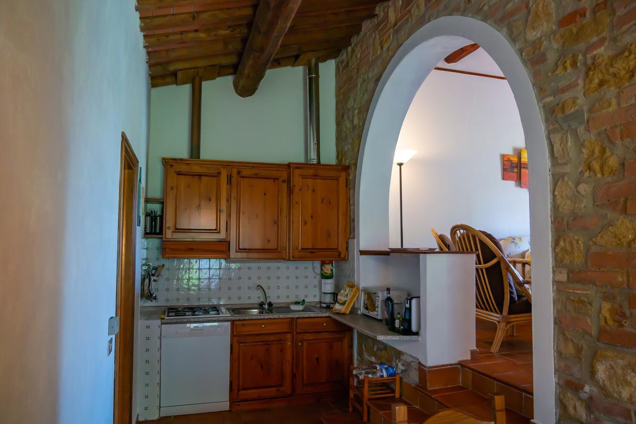 Pian Della Casa Villa Montaione Buitenkant foto