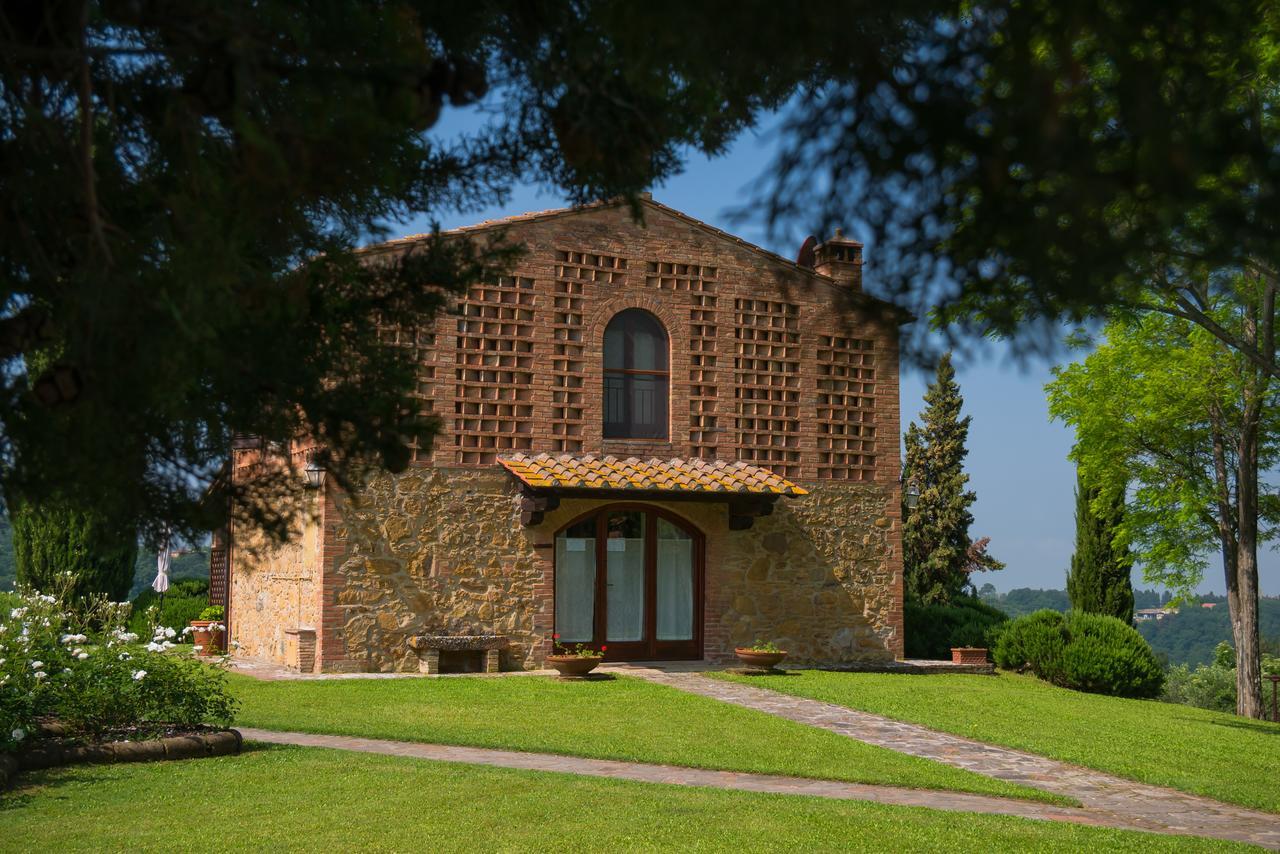 Pian Della Casa Villa Montaione Buitenkant foto