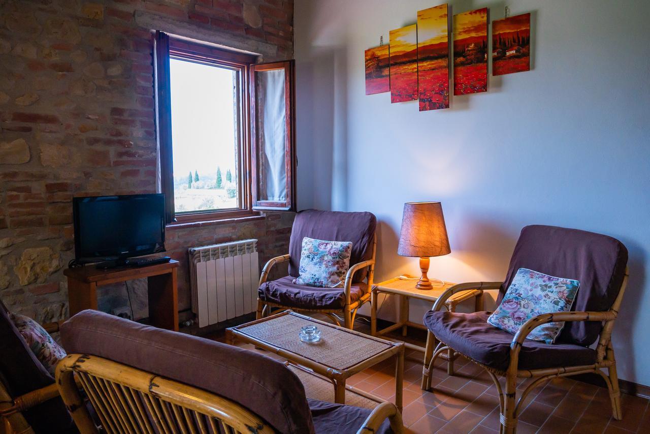 Pian Della Casa Villa Montaione Buitenkant foto