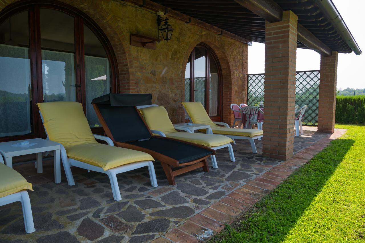 Pian Della Casa Villa Montaione Buitenkant foto