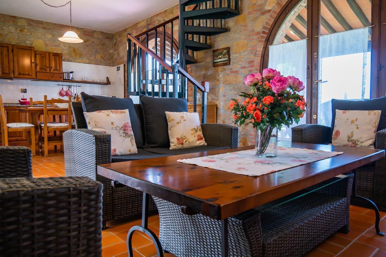 Pian Della Casa Villa Montaione Buitenkant foto